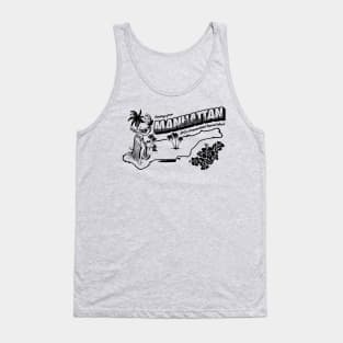 Manhattan - NYC's Overpopulated Tropical Island Tank Top